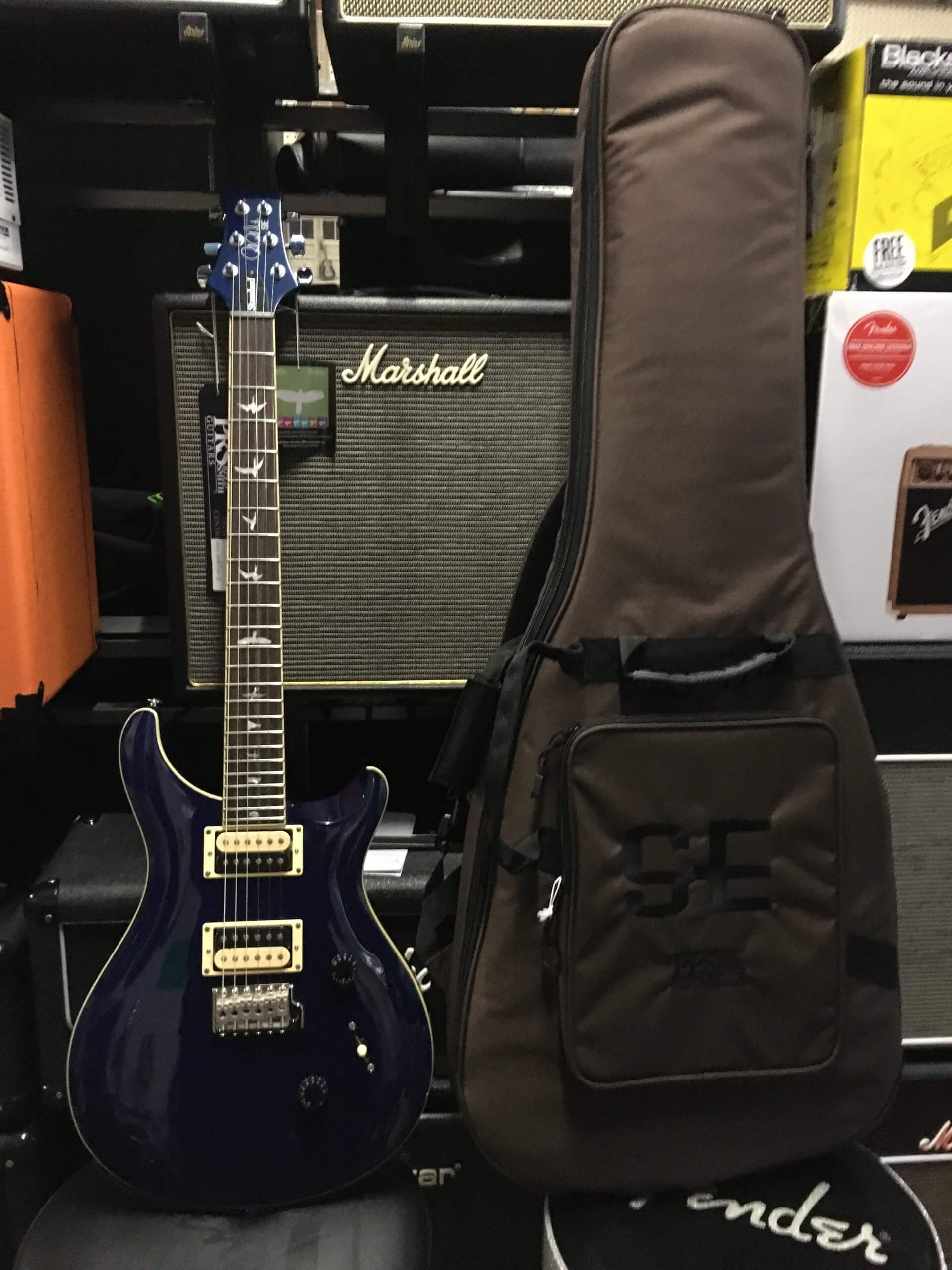 Buy PRS SE Standard 24 Translucent Blue in Cornwall from Modern Music